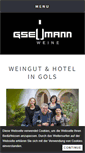 Mobile Screenshot of gsellmann-weine.at